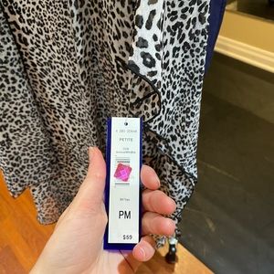 Cheetah Print Black and White Women's Nygård Shall